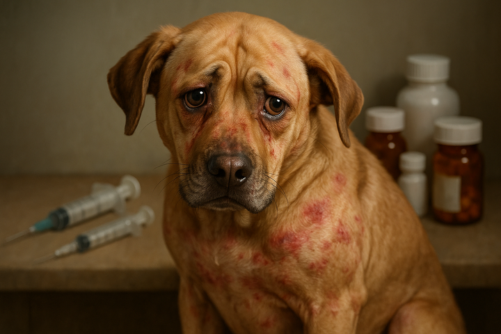 No más inyecciones ni pastillas: cómo la proteína de insecto cambió la vida de mi perro alérgico
