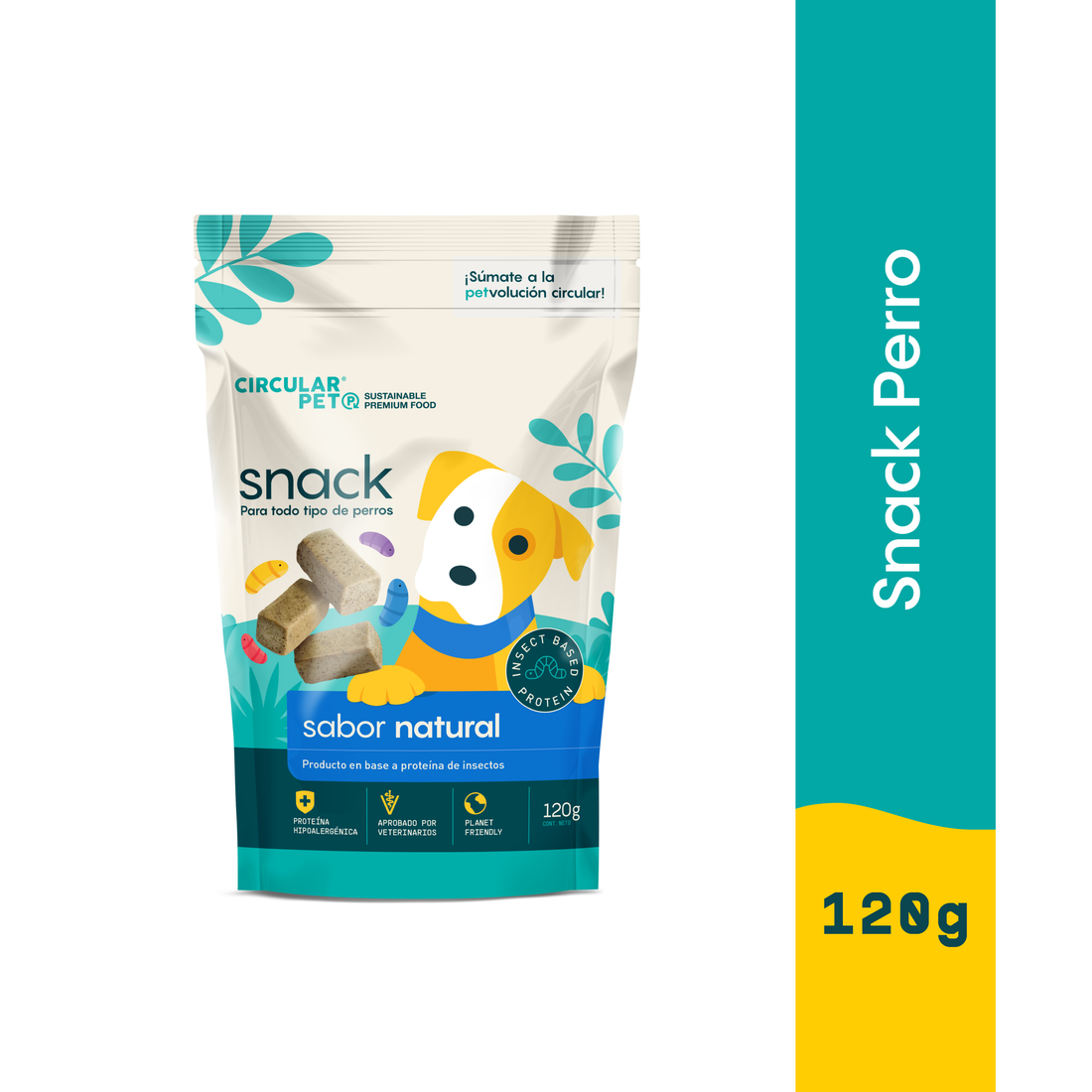 Snack Perro Proteína Insectos 120g