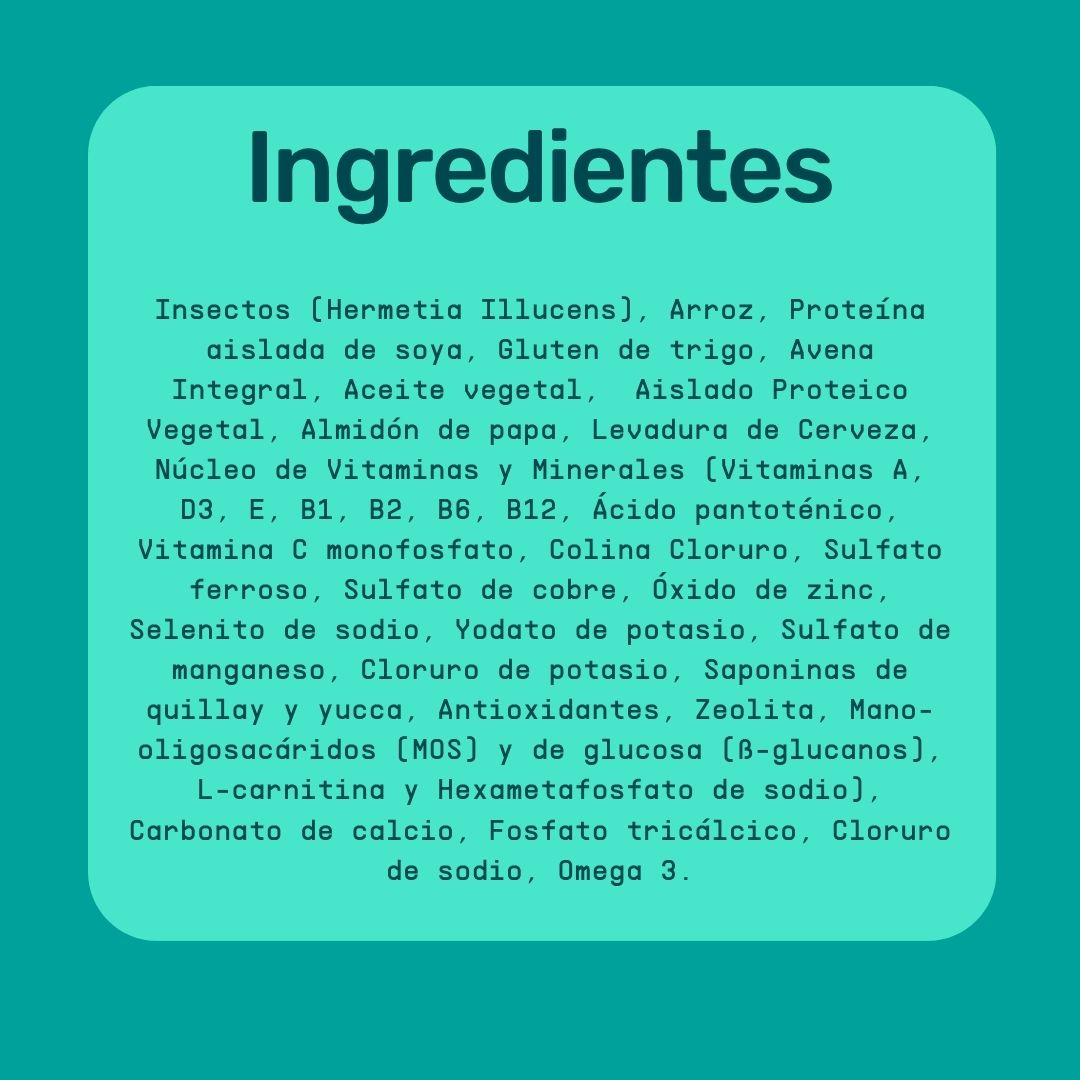 Alimento hipoalergénico para perros | Circular Pet® proteína de insectos